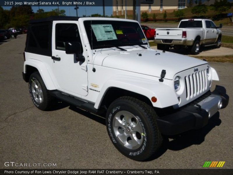 Front 3/4 View of 2015 Wrangler Sahara 4x4