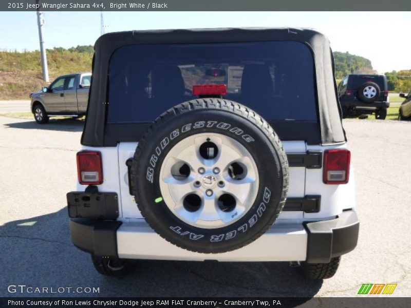 Bright White / Black 2015 Jeep Wrangler Sahara 4x4