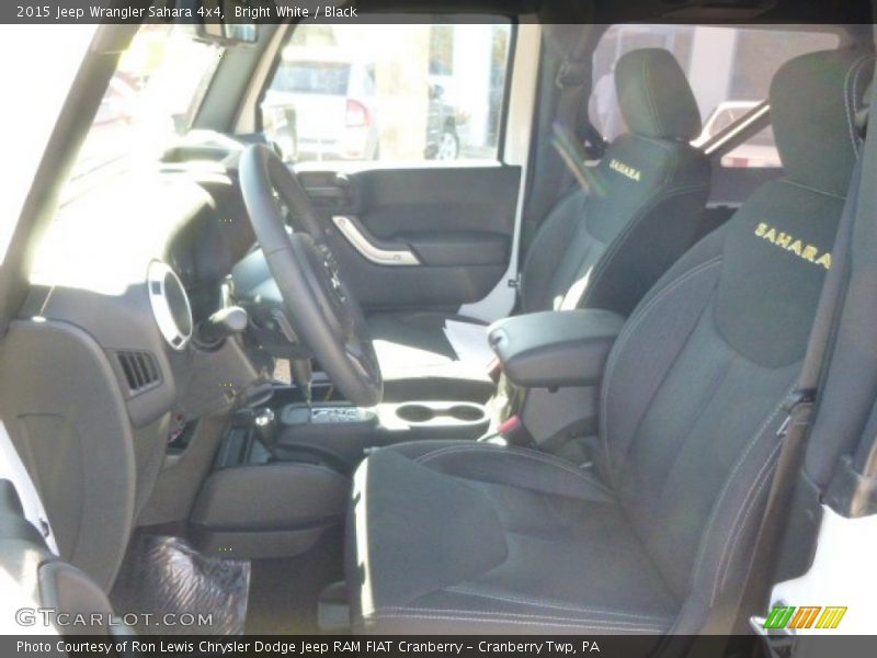 Bright White / Black 2015 Jeep Wrangler Sahara 4x4