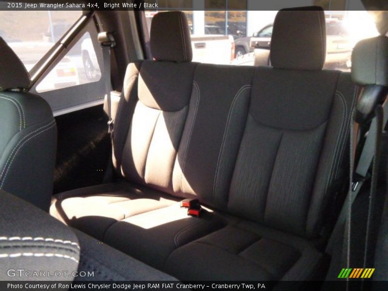 Bright White / Black 2015 Jeep Wrangler Sahara 4x4