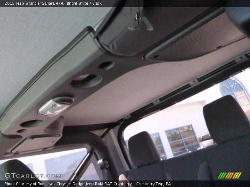 Bright White / Black 2015 Jeep Wrangler Sahara 4x4