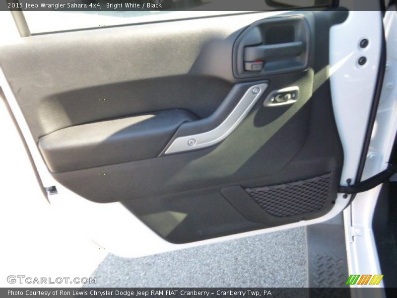 Bright White / Black 2015 Jeep Wrangler Sahara 4x4
