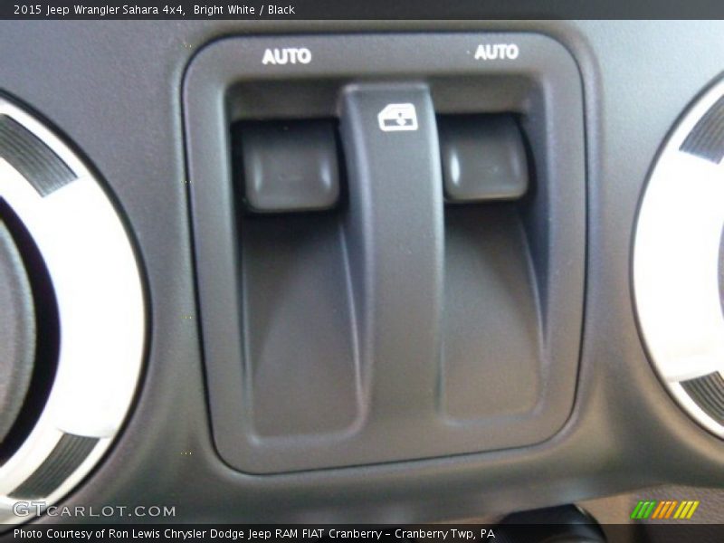 Bright White / Black 2015 Jeep Wrangler Sahara 4x4