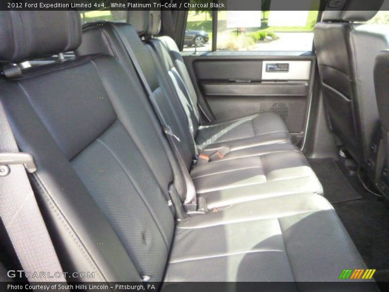 White Platinum Tri-Coat / Charcoal Black 2012 Ford Expedition Limited 4x4