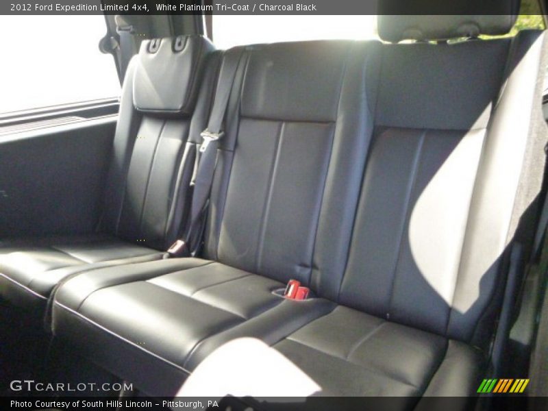 White Platinum Tri-Coat / Charcoal Black 2012 Ford Expedition Limited 4x4