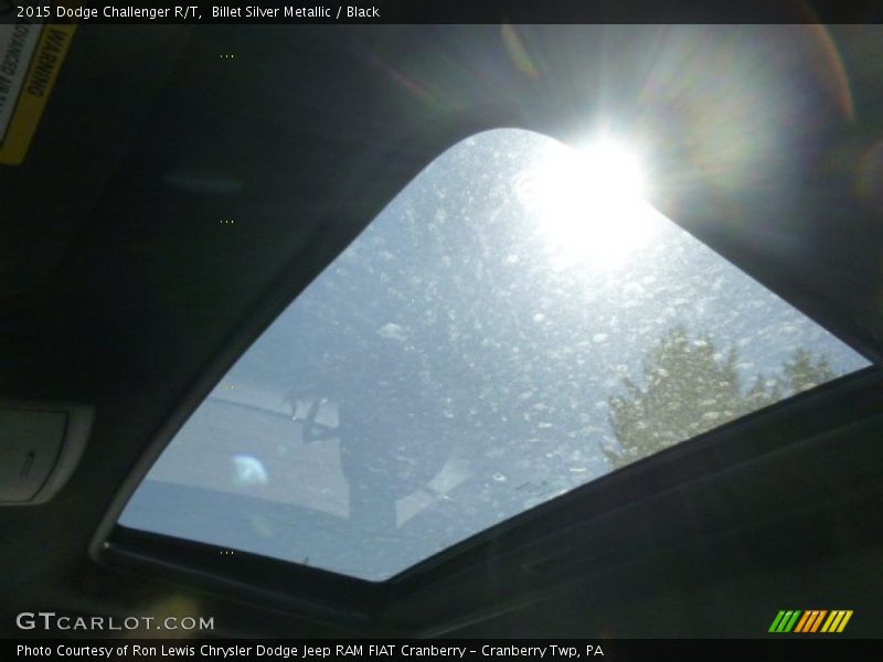 Billet Silver Metallic / Black 2015 Dodge Challenger R/T