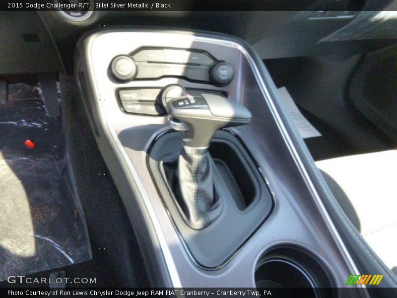 Billet Silver Metallic / Black 2015 Dodge Challenger R/T