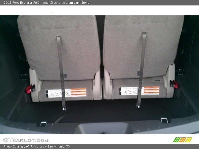 Ingot Silver / Medium Light Stone 2015 Ford Explorer FWD