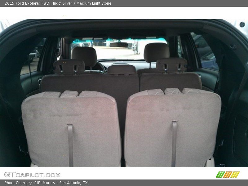 Ingot Silver / Medium Light Stone 2015 Ford Explorer FWD