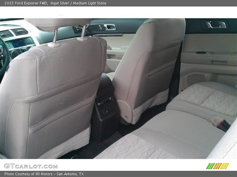 Ingot Silver / Medium Light Stone 2015 Ford Explorer FWD