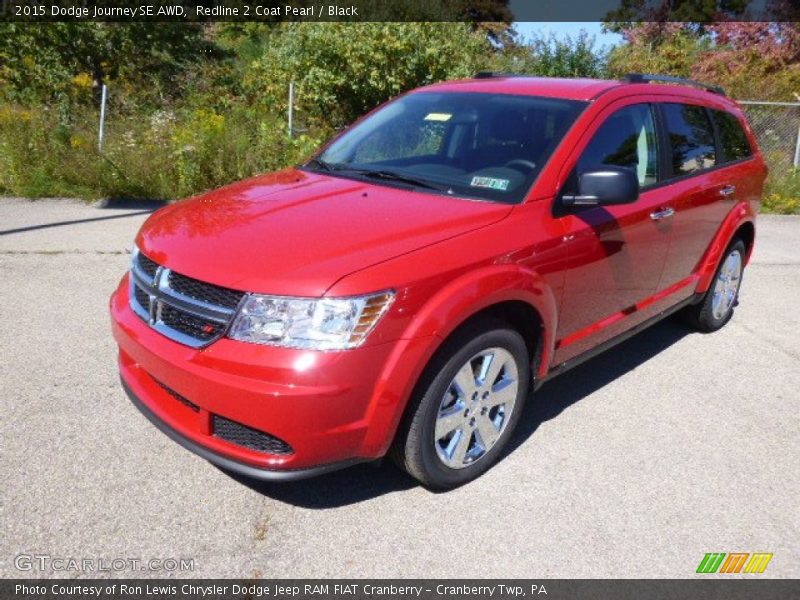 Redline 2 Coat Pearl / Black 2015 Dodge Journey SE AWD