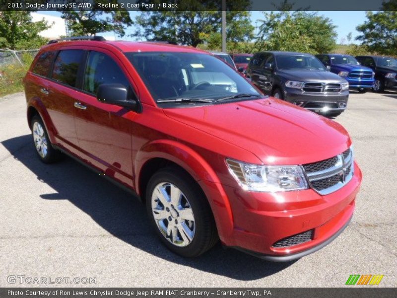 Redline 2 Coat Pearl / Black 2015 Dodge Journey SE AWD