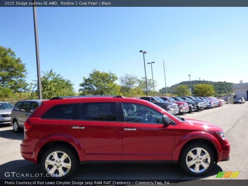 Redline 2 Coat Pearl / Black 2015 Dodge Journey SE AWD