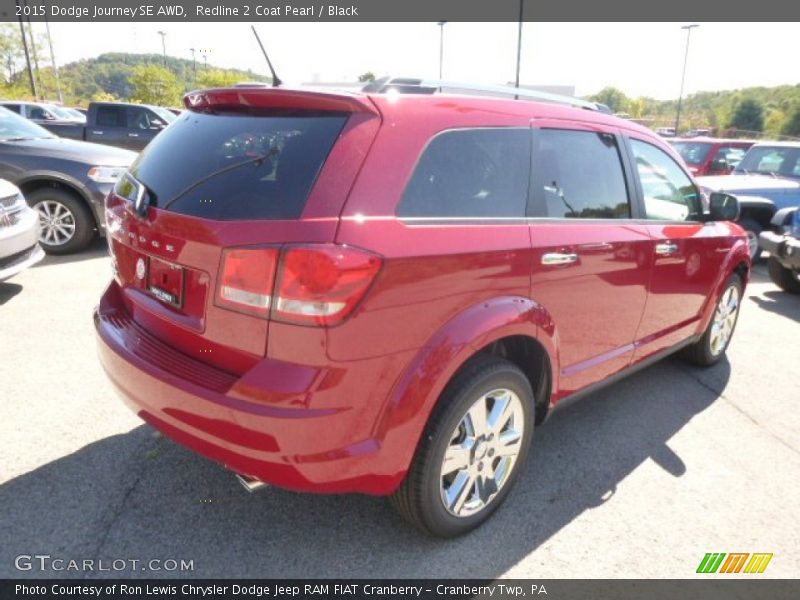 Redline 2 Coat Pearl / Black 2015 Dodge Journey SE AWD