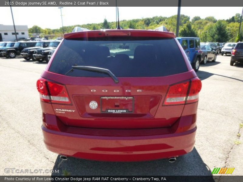 Redline 2 Coat Pearl / Black 2015 Dodge Journey SE AWD