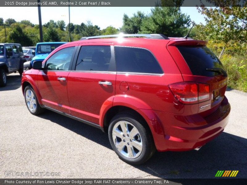 Redline 2 Coat Pearl / Black 2015 Dodge Journey SE AWD