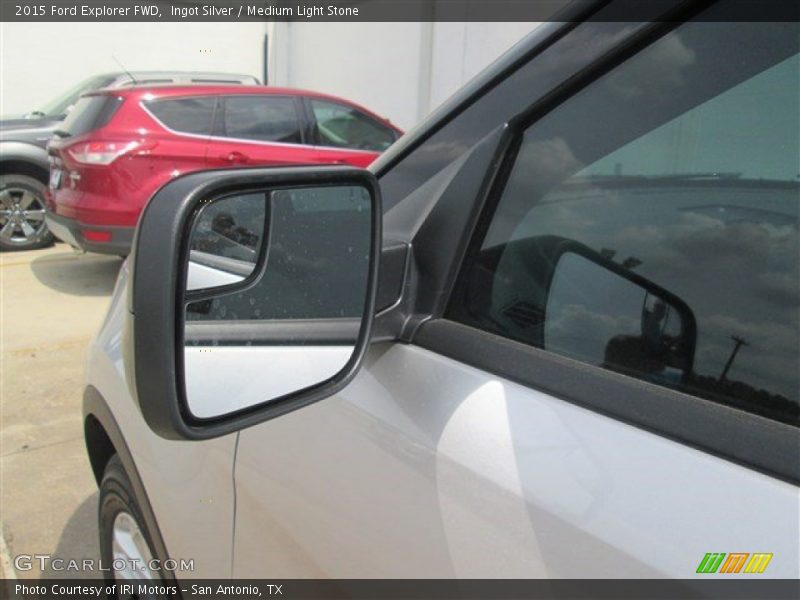 Ingot Silver / Medium Light Stone 2015 Ford Explorer FWD