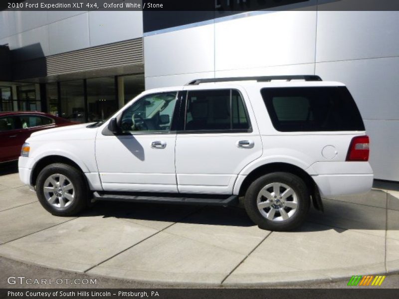 Oxford White / Stone 2010 Ford Expedition XLT 4x4