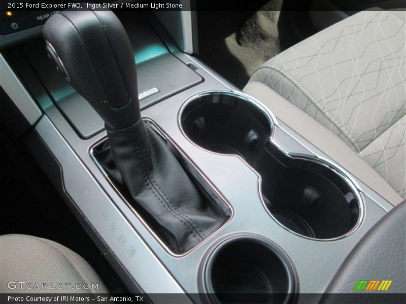 Ingot Silver / Medium Light Stone 2015 Ford Explorer FWD