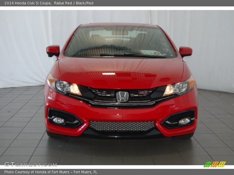 Rallye Red / Black/Red 2014 Honda Civic Si Coupe