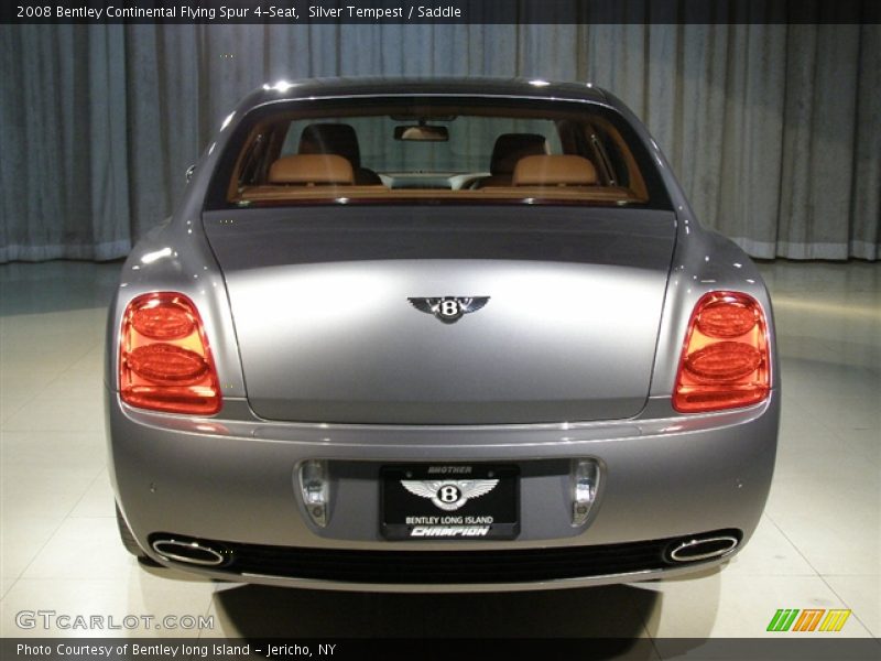 Silver Tempest / Saddle 2008 Bentley Continental Flying Spur 4-Seat