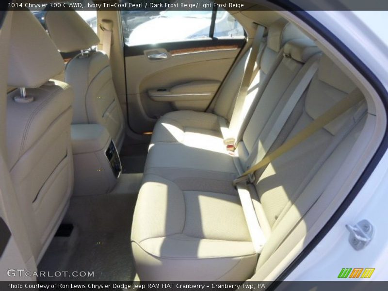 Ivory Tri-Coat Pearl / Dark Frost Beige/Light Frost Beige 2014 Chrysler 300 C AWD