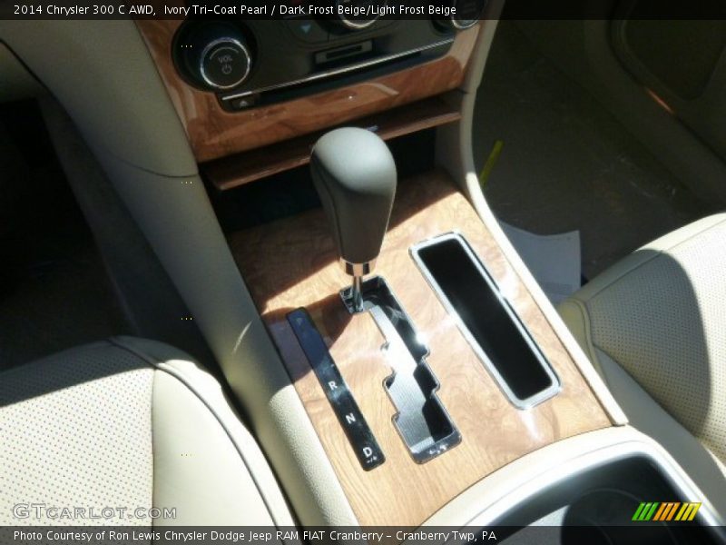 Ivory Tri-Coat Pearl / Dark Frost Beige/Light Frost Beige 2014 Chrysler 300 C AWD