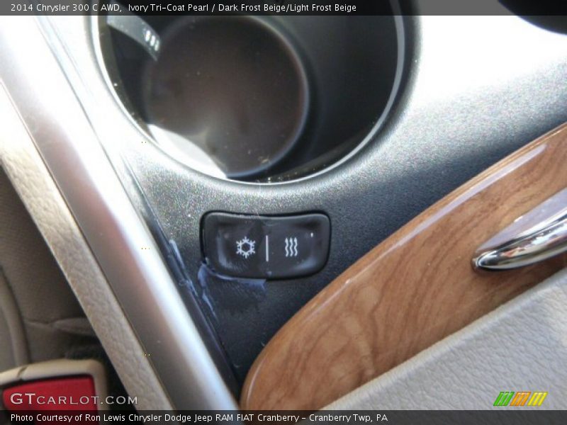 Ivory Tri-Coat Pearl / Dark Frost Beige/Light Frost Beige 2014 Chrysler 300 C AWD