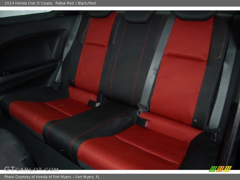 Rear Seat of 2014 Civic Si Coupe
