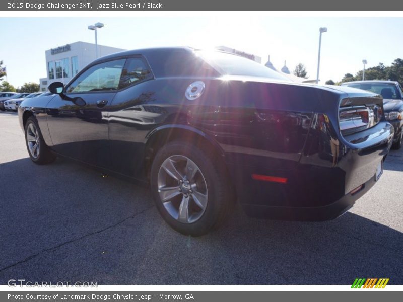 Jazz Blue Pearl / Black 2015 Dodge Challenger SXT