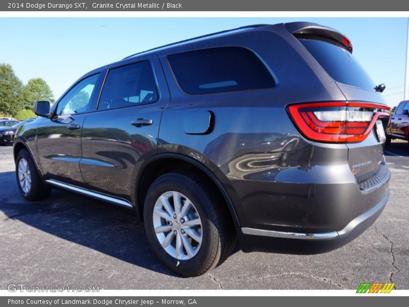 Granite Crystal Metallic / Black 2014 Dodge Durango SXT