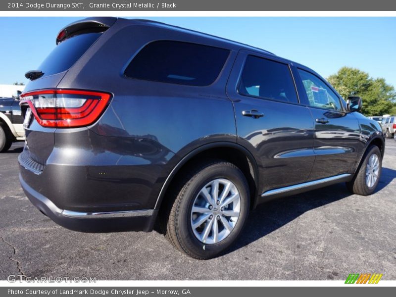Granite Crystal Metallic / Black 2014 Dodge Durango SXT