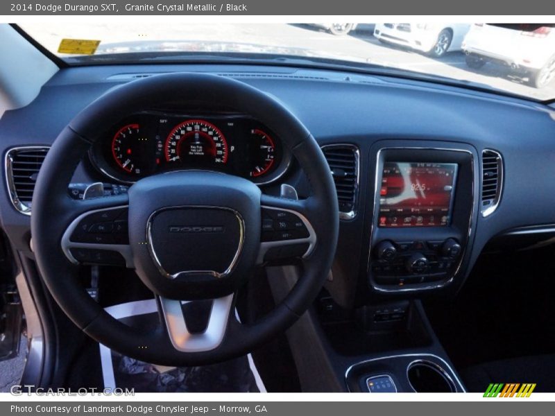 Granite Crystal Metallic / Black 2014 Dodge Durango SXT