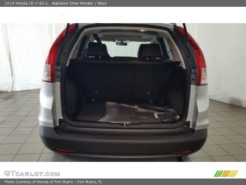 Alabaster Silver Metallic / Black 2014 Honda CR-V EX-L