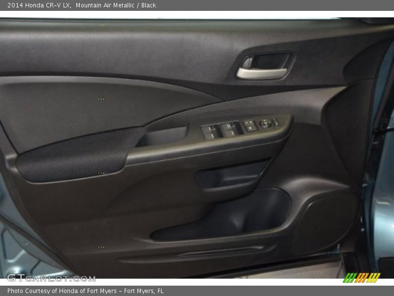 Mountain Air Metallic / Black 2014 Honda CR-V LX