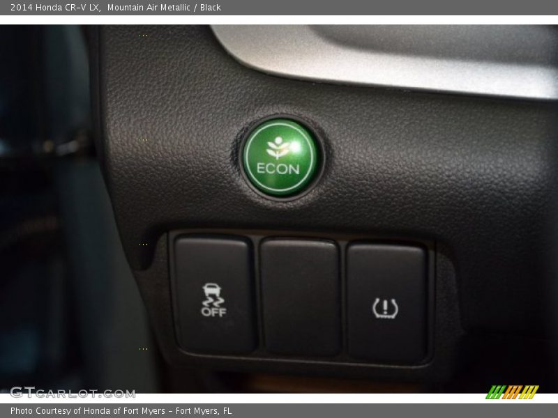 Mountain Air Metallic / Black 2014 Honda CR-V LX