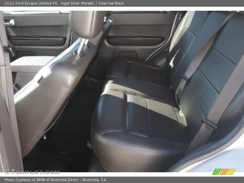 Ingot Silver Metallic / Charcoal Black 2012 Ford Escape Limited V6