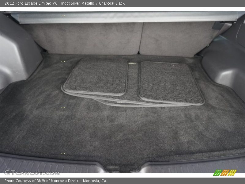 Ingot Silver Metallic / Charcoal Black 2012 Ford Escape Limited V6