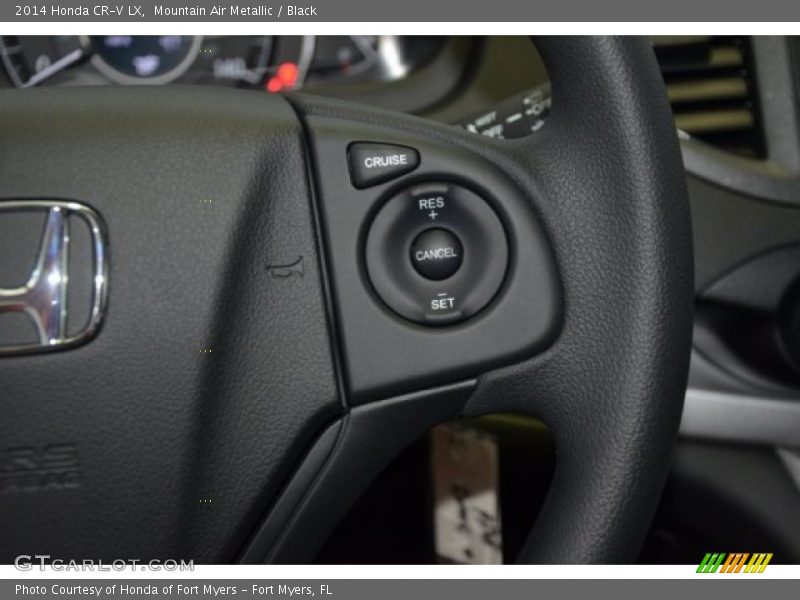Mountain Air Metallic / Black 2014 Honda CR-V LX