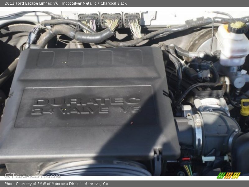 Ingot Silver Metallic / Charcoal Black 2012 Ford Escape Limited V6