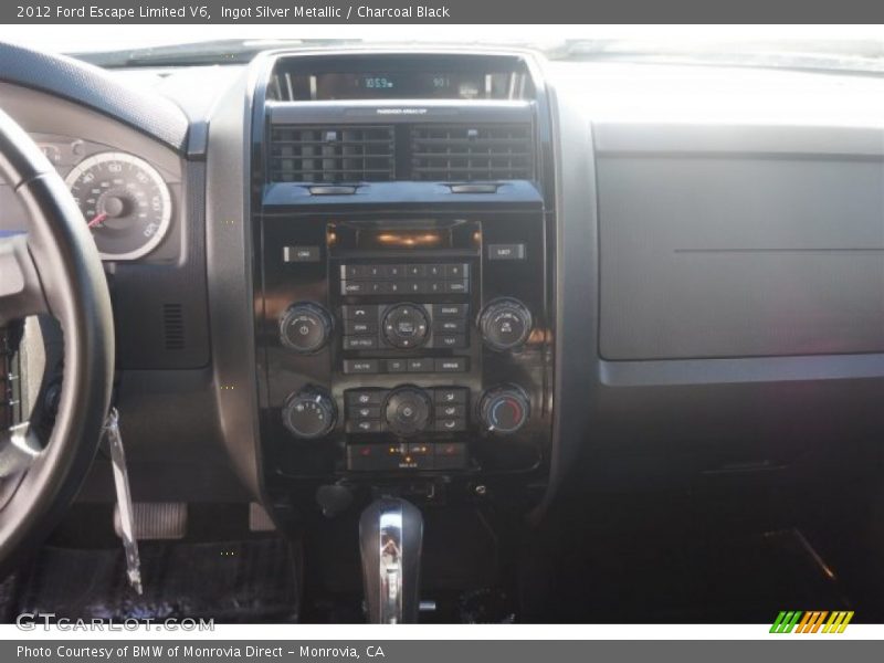 Ingot Silver Metallic / Charcoal Black 2012 Ford Escape Limited V6