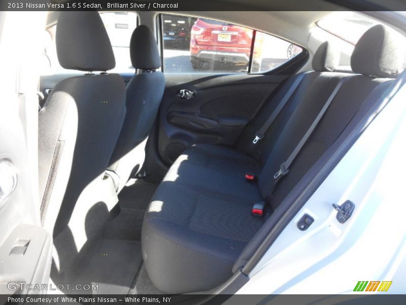 Brilliant Silver / Charcoal 2013 Nissan Versa 1.6 S Sedan