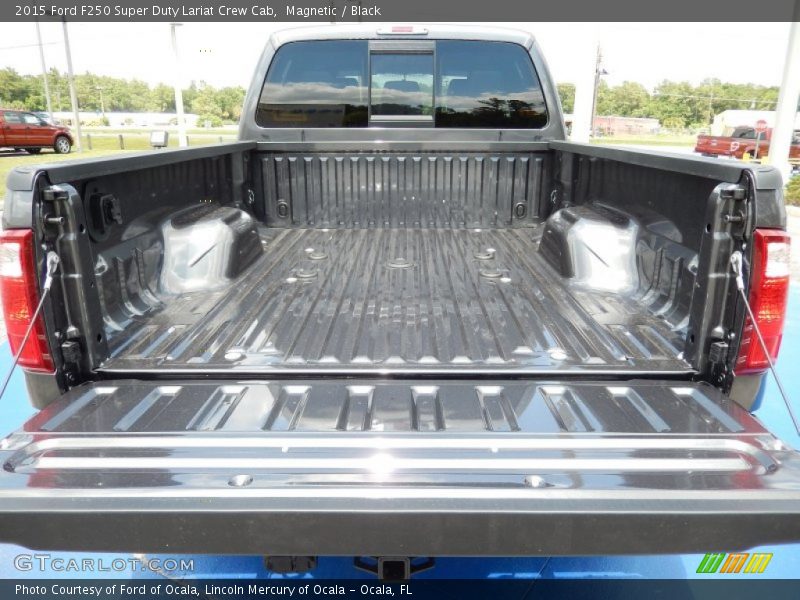 Magnetic / Black 2015 Ford F250 Super Duty Lariat Crew Cab