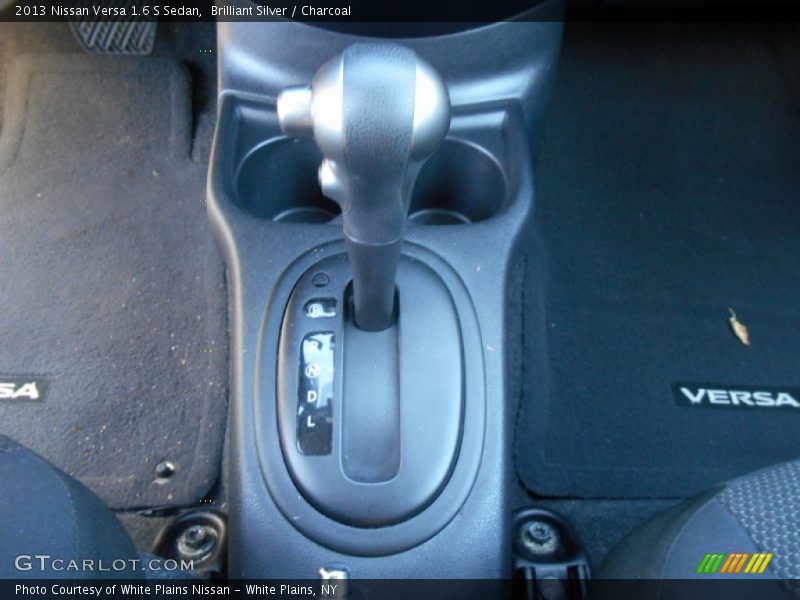 Brilliant Silver / Charcoal 2013 Nissan Versa 1.6 S Sedan