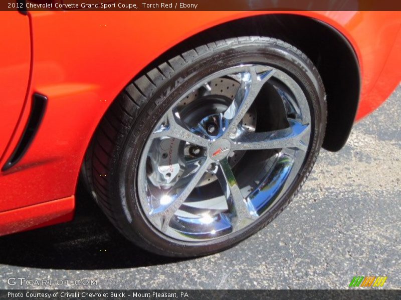 Torch Red / Ebony 2012 Chevrolet Corvette Grand Sport Coupe