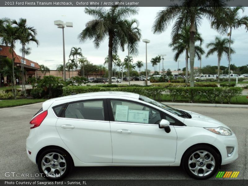  2013 Fiesta Titanium Hatchback Oxford White