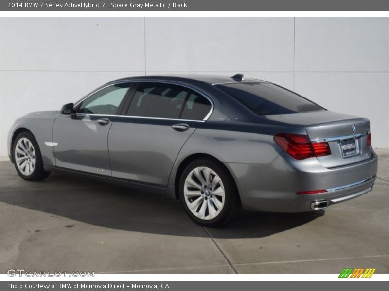 Space Gray Metallic / Black 2014 BMW 7 Series ActiveHybrid 7