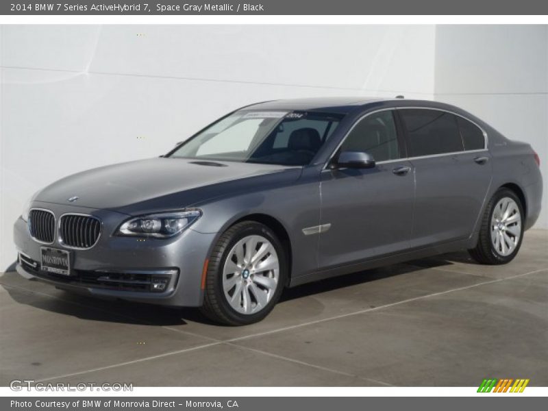 Space Gray Metallic / Black 2014 BMW 7 Series ActiveHybrid 7
