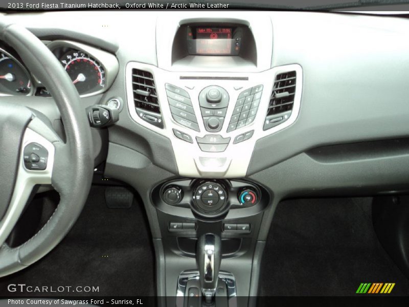 Controls of 2013 Fiesta Titanium Hatchback