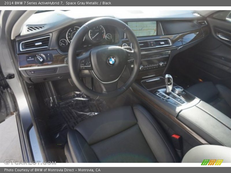 Black Interior - 2014 7 Series ActiveHybrid 7 